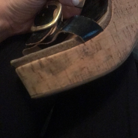 Black Pedro Garcia Wedges size 36.5/6.5 - Picture 8 of 10